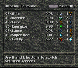 Secret of Evermore screenshot 4 for Super Nintendo